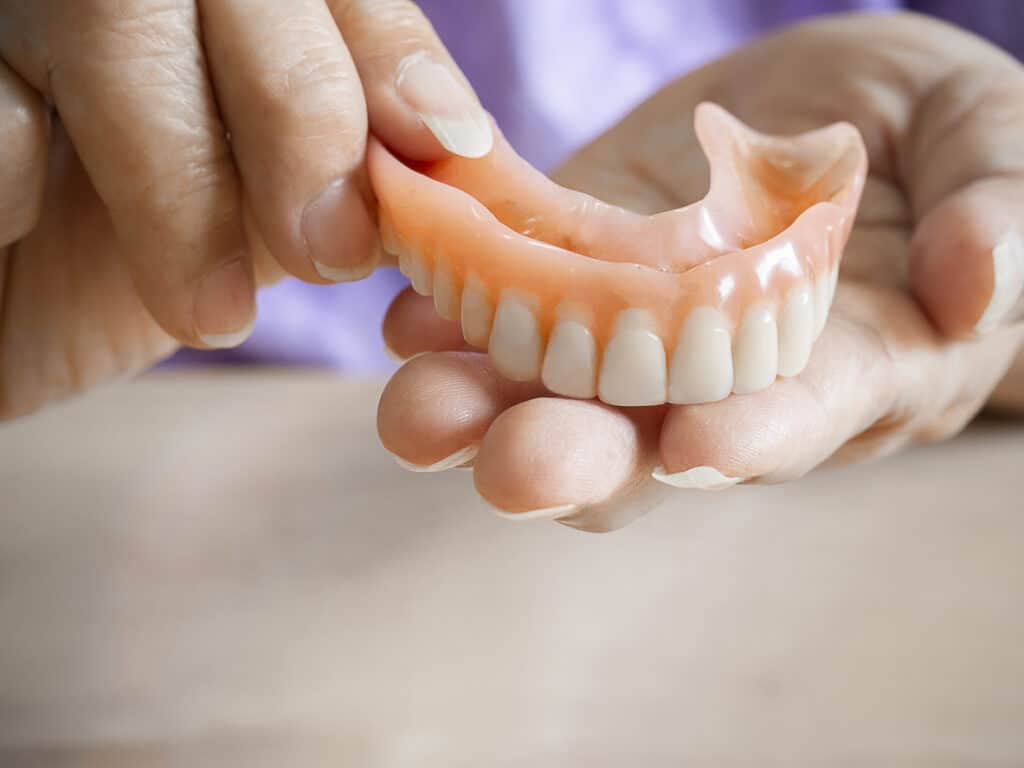 Dentures on implants at The Tooth Spa